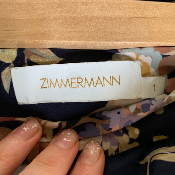 *sold* Zimmermann silk flower maxi skirt - Picture 6 of 6